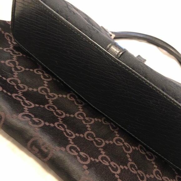 Gucci Black Monogram Purse With Dust Bag - Picture 5 of 8